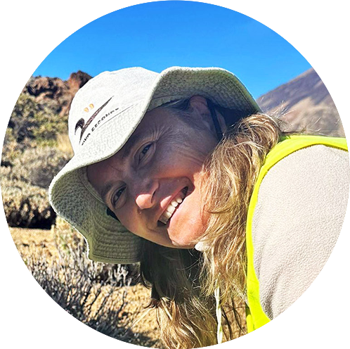 Speaker Agueda González at the Cloud Tower talks in Tenerife Speaker Agueda González at the Cloud Tower talks in Tenerife