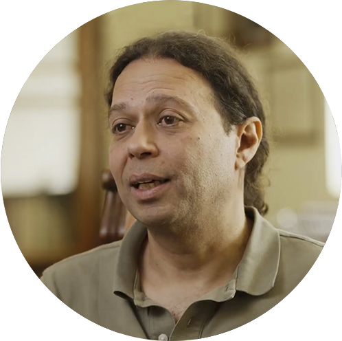 Speaker Carlos Torres at the Cloud Tower talks in Tenerife Speaker Carlos Torres at the Cloud Tower talks in Tenerife