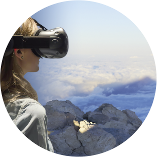 Enjoy the immersive experience of the geological formations of Mount Teide’s Las Cañadas Enjoy the immersive experience of the geological formations of Mount Teide’s Las Cañadas