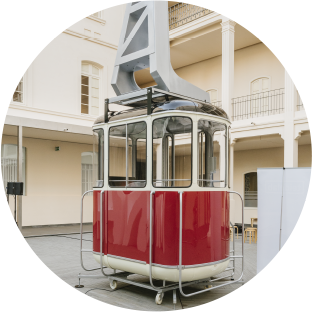 Visit the first Teide cable car cabin at the Cloud Tower exhibition Visit the first Teide cable car cabin at the Cloud Tower exhibition