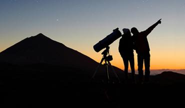 Observation astronomique à Tenerife