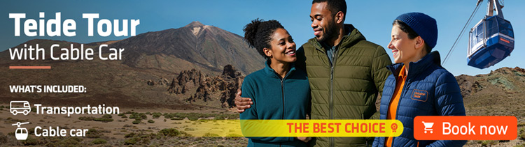 Excursion to Mount Teide with cable car